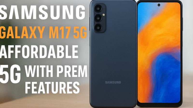 Samsung Galaxy M17 5G  Affordable 5G with Premium Features