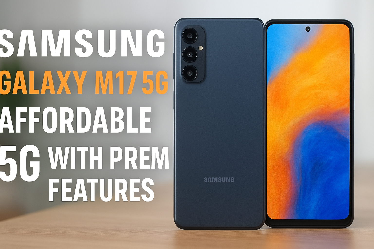 Samsung Galaxy M17 5G  Affordable 5G with Premium Features