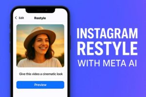 The Instagram Restyle feature is the latest innovation from Meta that allows users to modify their photos and videos using the power of artificial intelligence.