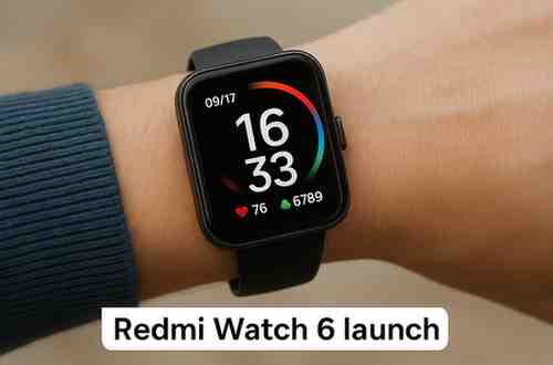 Redmi Watch 6 launch with brighter screen and slim design